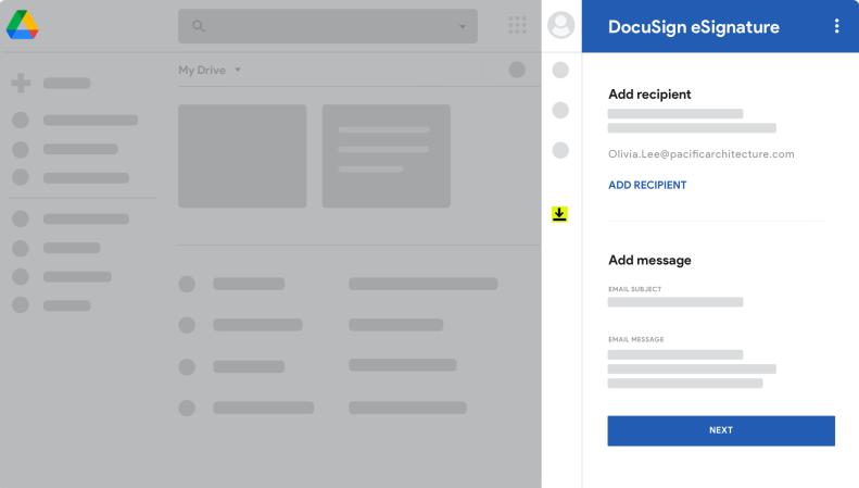 DocuSign for Google Drive